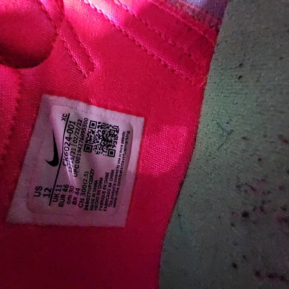 Nike Lebron Soldier XIV 14 Smoke Grey/Laser Orange Mens Size 12 - Picture 6 of 8